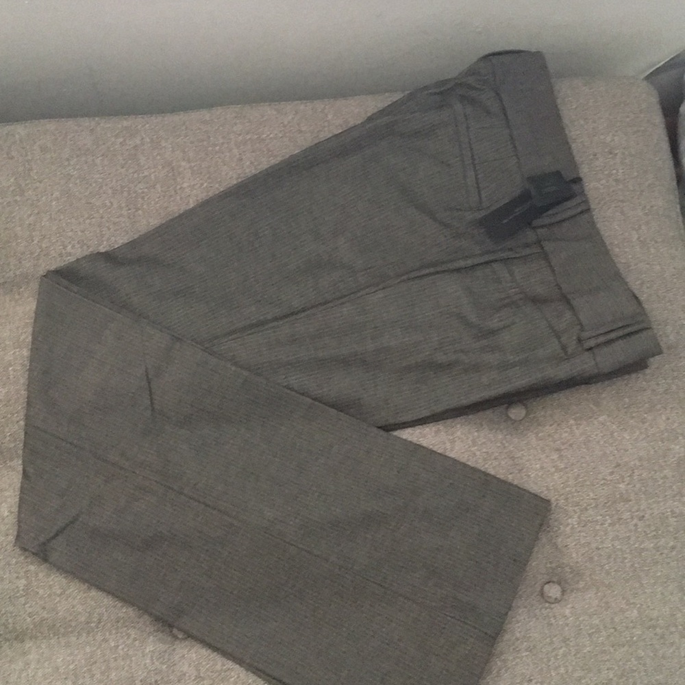 Banana Republic Sloan Flare Fit Pant in Dark Gray